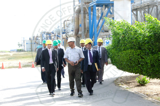 ADMINISTRATOR VISITS DHA PROJECTS