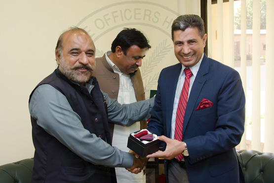 MD KW&SB CALLS ON ADMINISTRATOR DHA